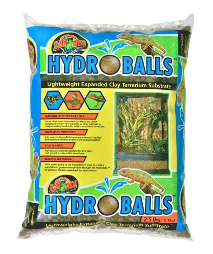 Zoo Med HydroBalls 4L Clay Terrarium Substrate