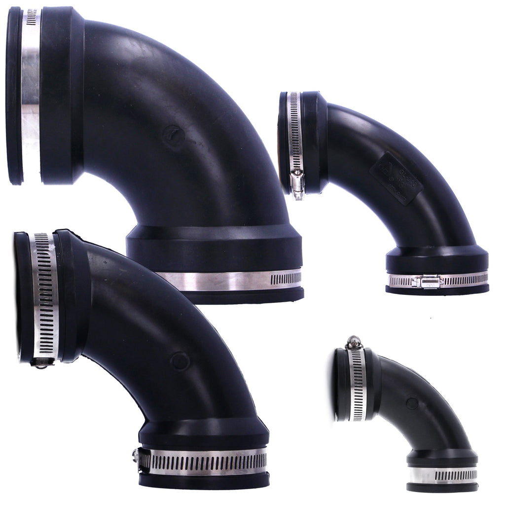 Aquacadabra EPDM Rubber Elbow Pond Connectors