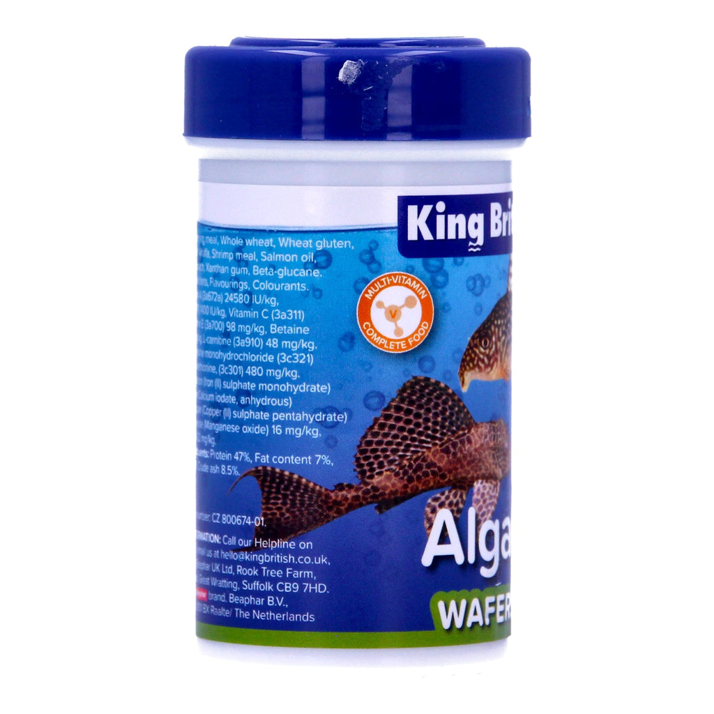 King British Algae Wafers for Catfish & Plecostomus