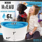 Zeus H2eau Dog Drinking Fountain