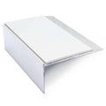 NSL15 Aluminium Non Slip Stair Nosing Edge Trim 66 x 32mm with PVC Insert