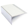NSL15 Tredsafe Aluminium Non Slip Stair Nosing Edge Trim 66 x 32mm with PVC Insert