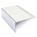 NSL15 Tredsafe Aluminium Non Slip Stair Nosing Edge Trim 66 x 32mm with PVC Insert
