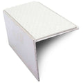 NSL19 Tredsafe Aluminium Non Slip Stair Nosing Edge Trim 56 x 55mm DDA Compliant with PVC Insert