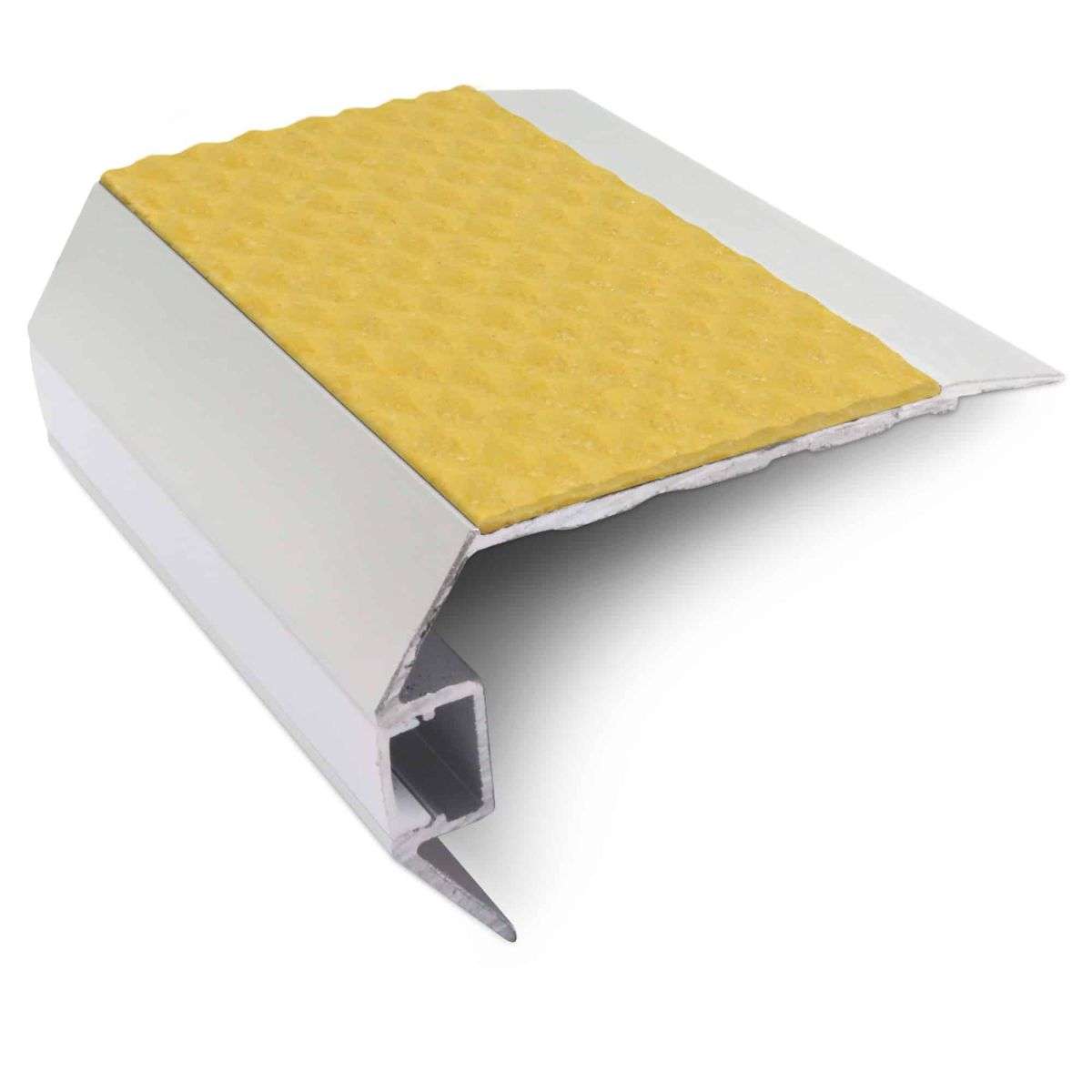 NSLR50 - Vision Light Out - Tredsafe Non Slip 77.5 x 48.5mm Stair Nosing