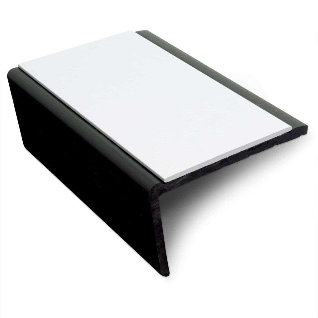 NSP Slimline Hard Nose PVC Non Slip Stair Nosing 56 x 32.5mm