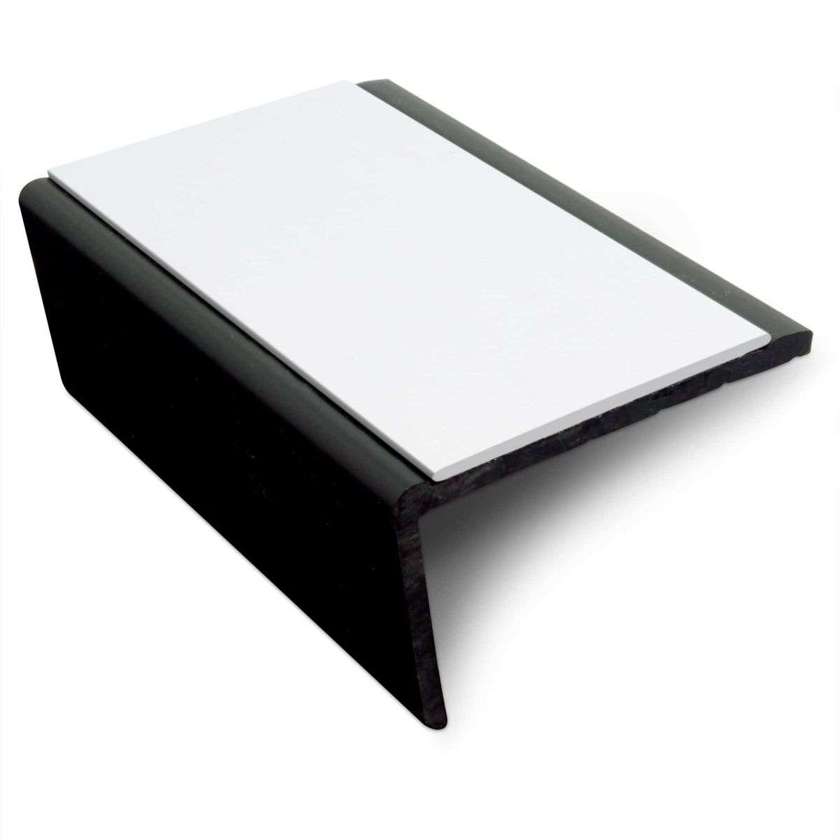 NSP Slimline Hard Nose PVC Non Slip Stair Nosing 56 x 32.5mm