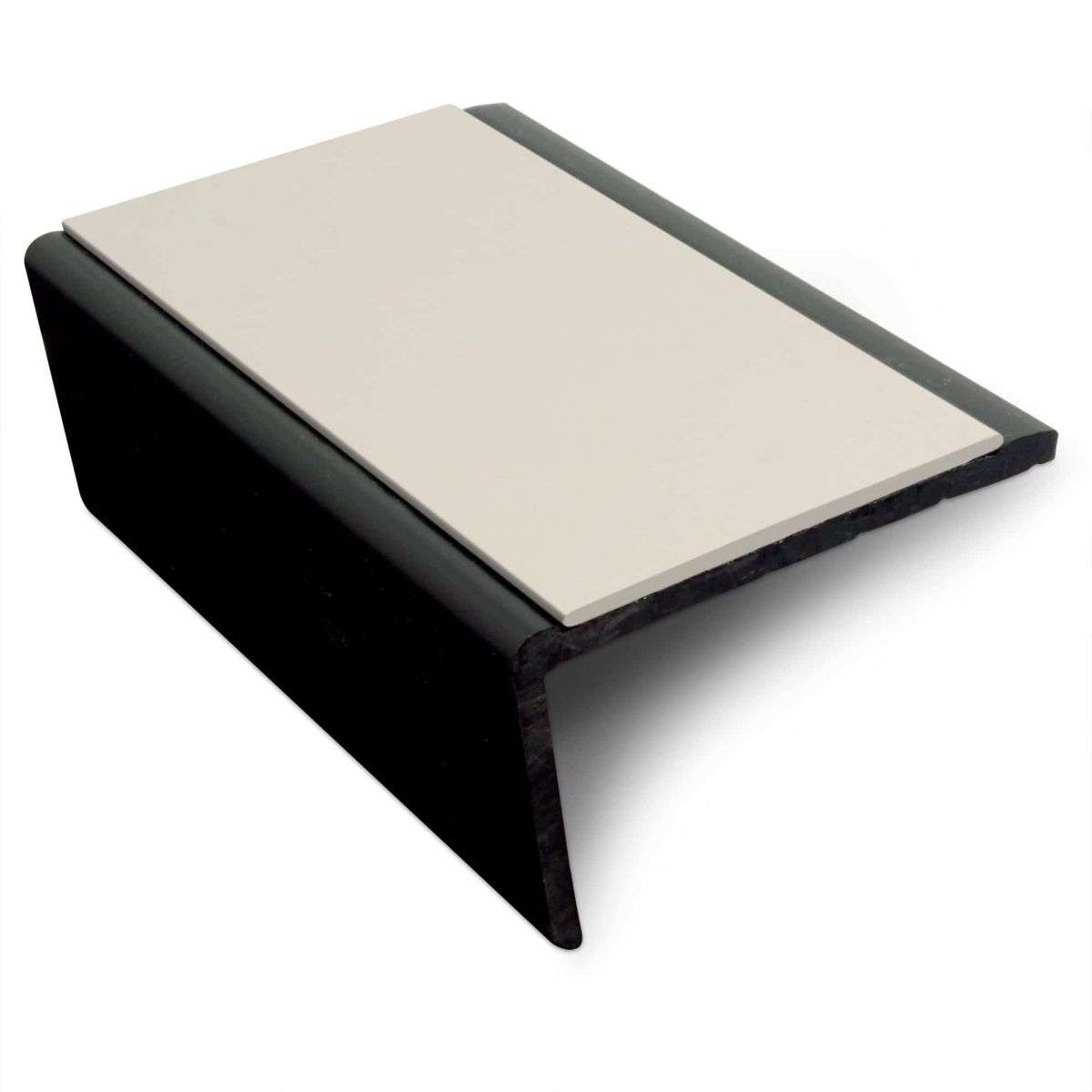 NSP Slimline Hard Nose PVC Non Slip Stair Nosing 56 x 32.5mm