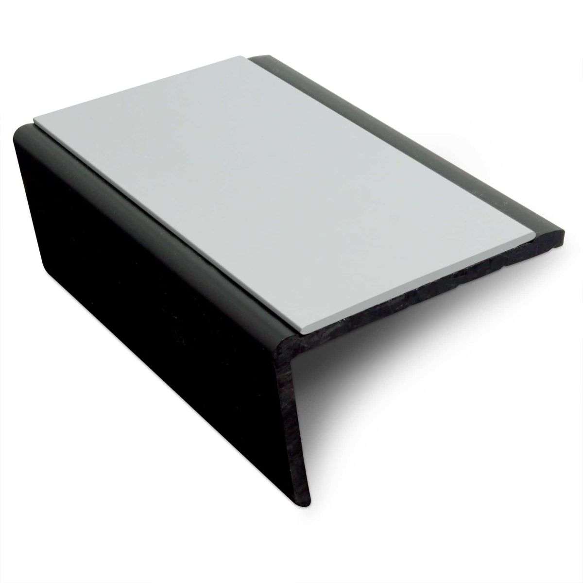 NSP Slimline Hard Nose PVC Non Slip Stair Nosing 56 x 32.5mm