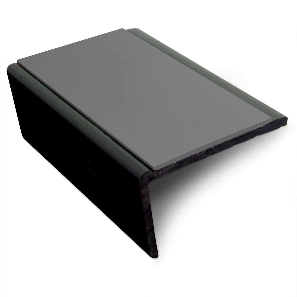 NSP Slimline Hard Nose PVC Non Slip Stair Nosing 56 x 32.5mm
