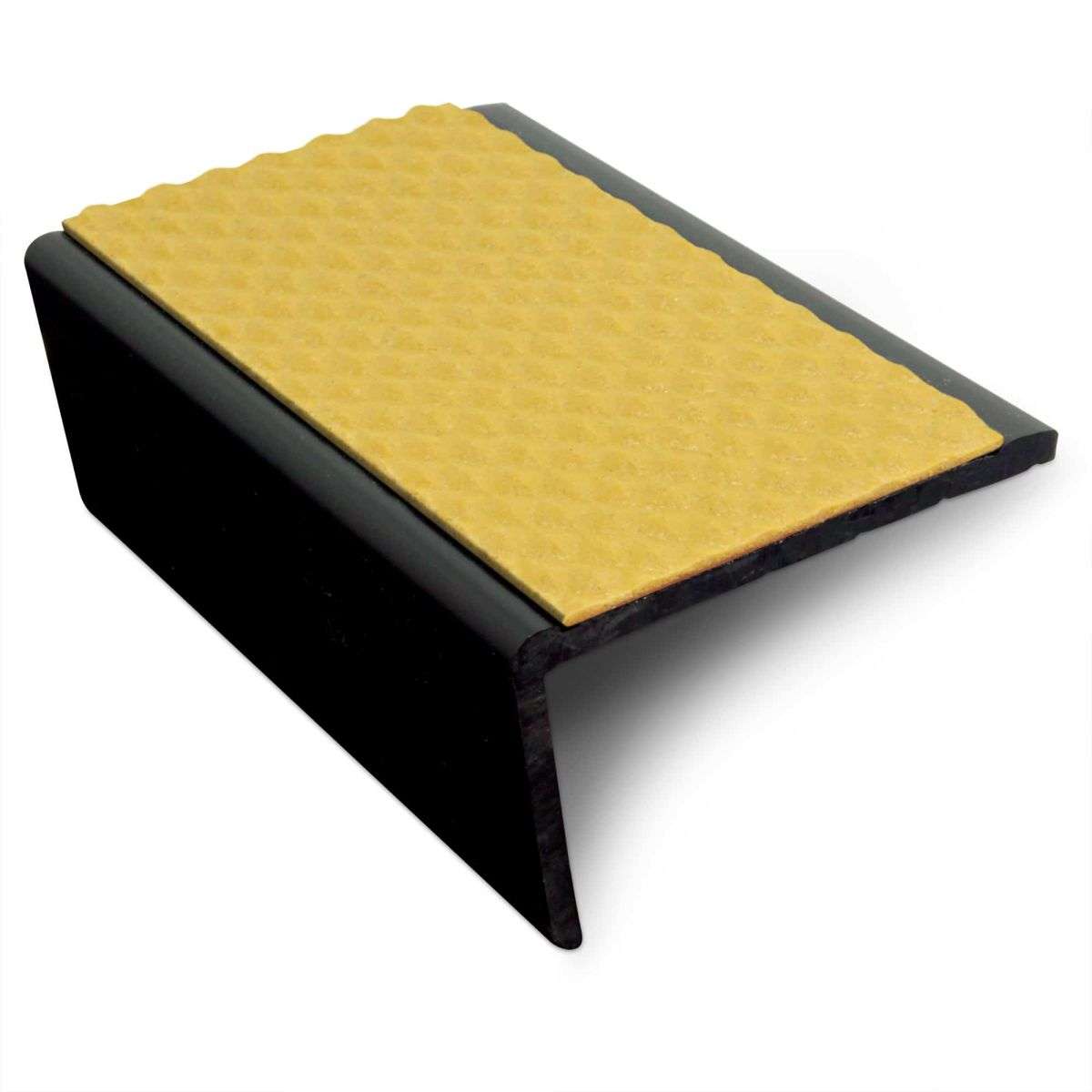 NSP - 56 x 32.5mm Slimline Hard Nose PVC Tredsafe Non Slip Stair Nosing