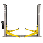 Triumph NT-9 9,000 lb Two-Post Floor Plate Lift, Low Ceiling