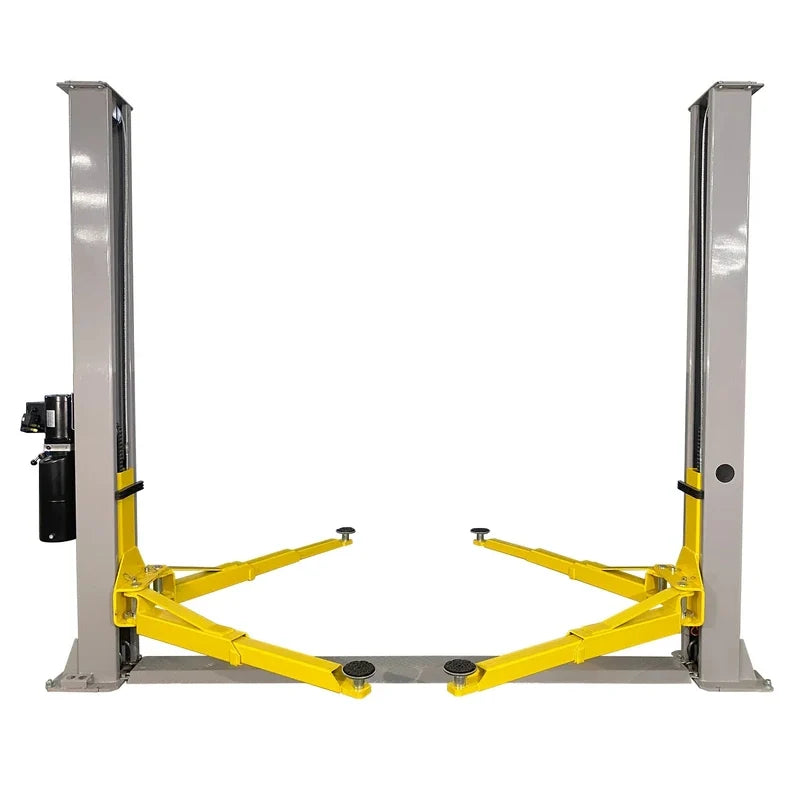 Triumph NT-9 9,000 lb Two-Post Floor Plate Lift, Low Ceiling