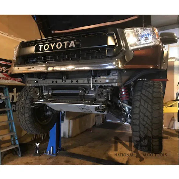Triumph NT-9 9,000 lb Two-Post Floor Plate Lift, Low Ceiling