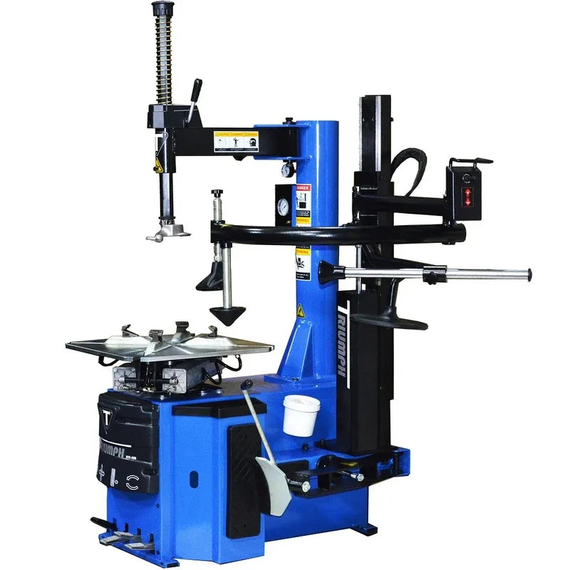 Triumph NTC-950-1 Single Assist Arm Tire Changer, 16–28" Clamping, Run-Flat Capable, 110V