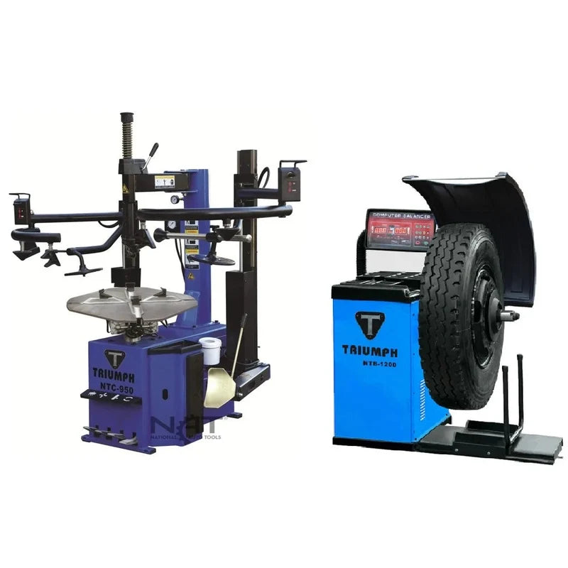 Triumph NTC-950-2 Tire Changer & NTB-1200 Balancer Combo
