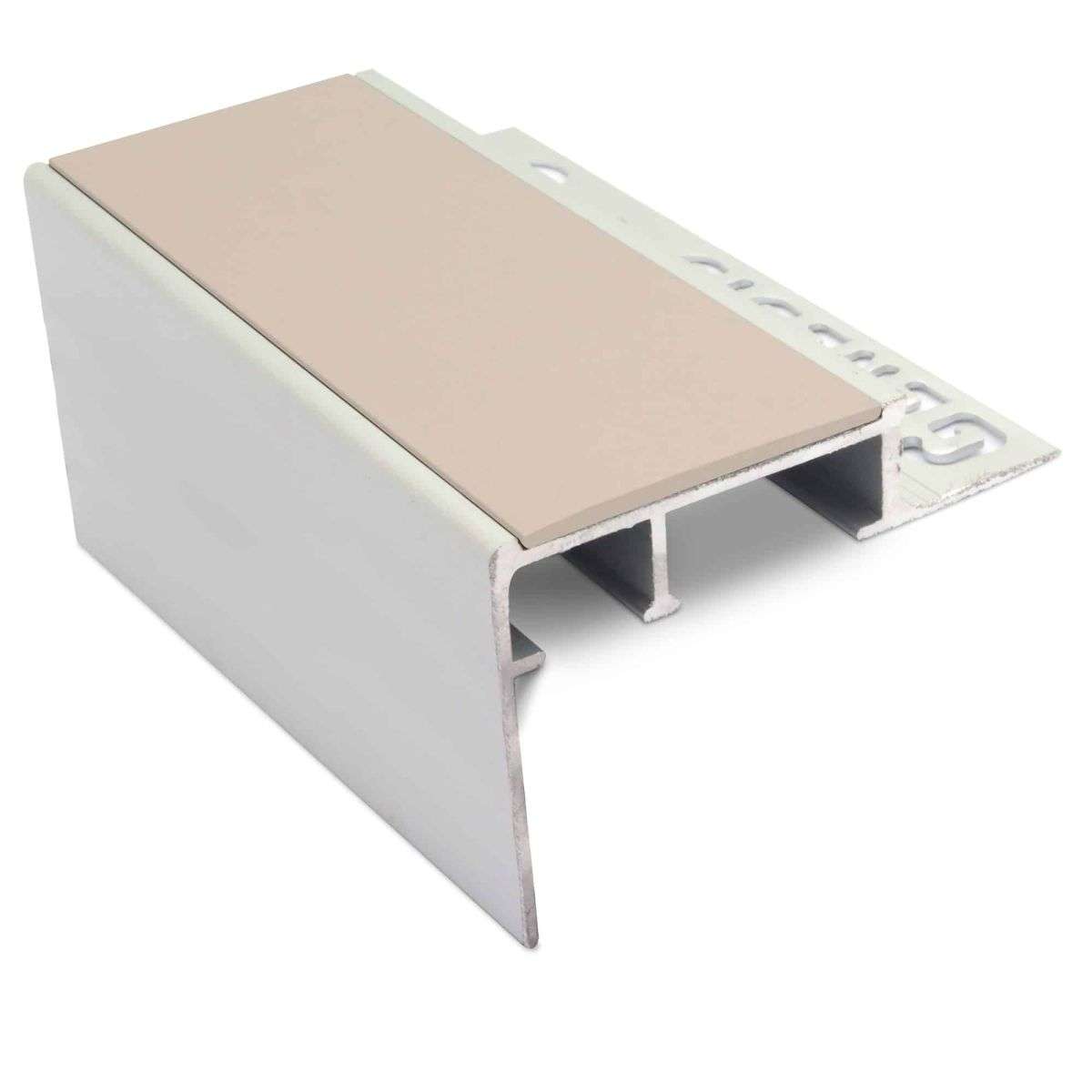 NTC - Heavy Duty Ceramic Tile-In Non Slip Stair Nosing
