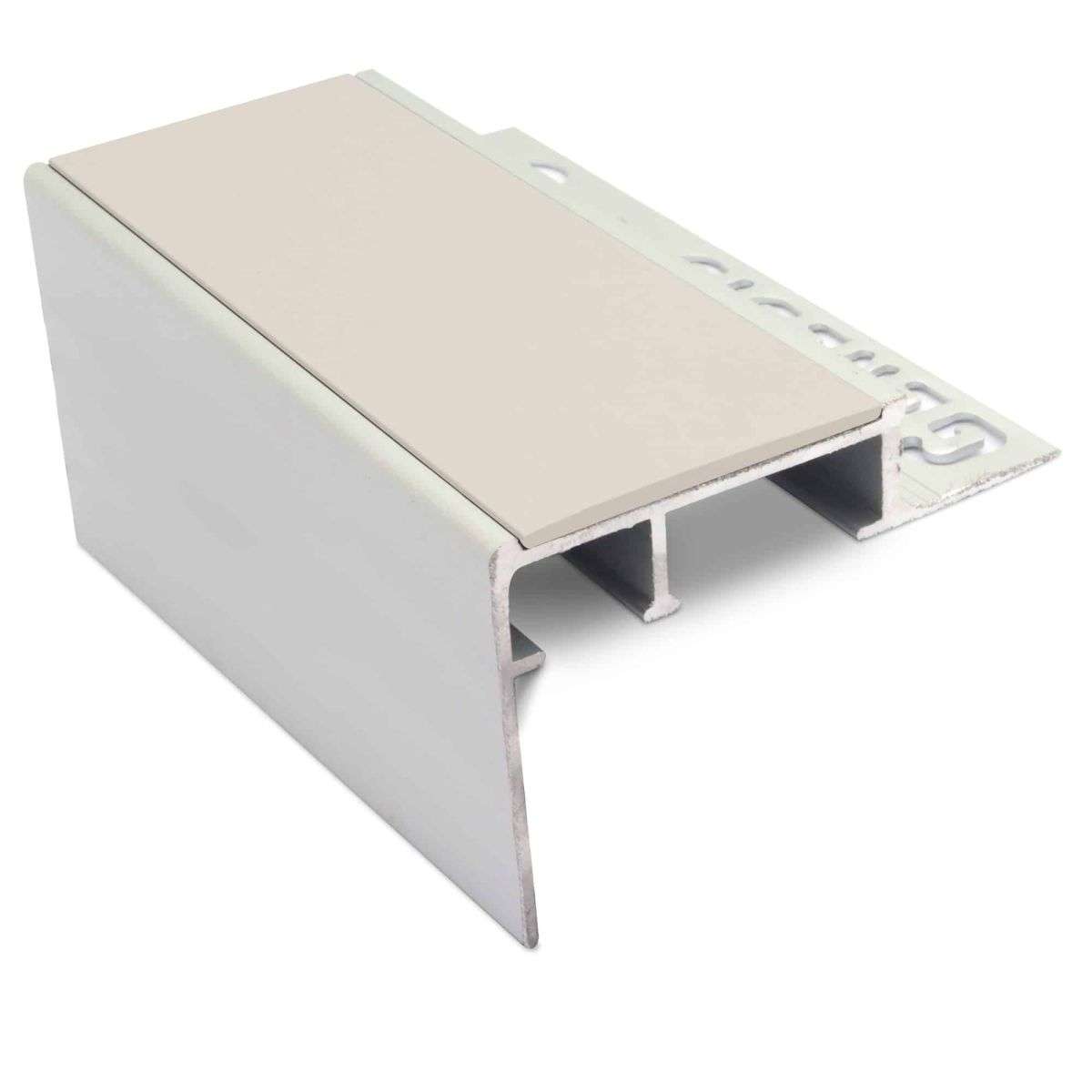 NTC - Heavy Duty Ceramic Tile-In Non Slip Stair Nosing