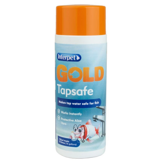 Goldfish Tap Water Conditioner 125ml - Interpet Safe Formula