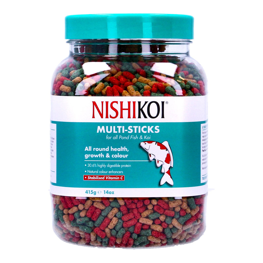 Nishikoi Multi-Sticks 415g - Pond Fish Food for Koi & Goldfish