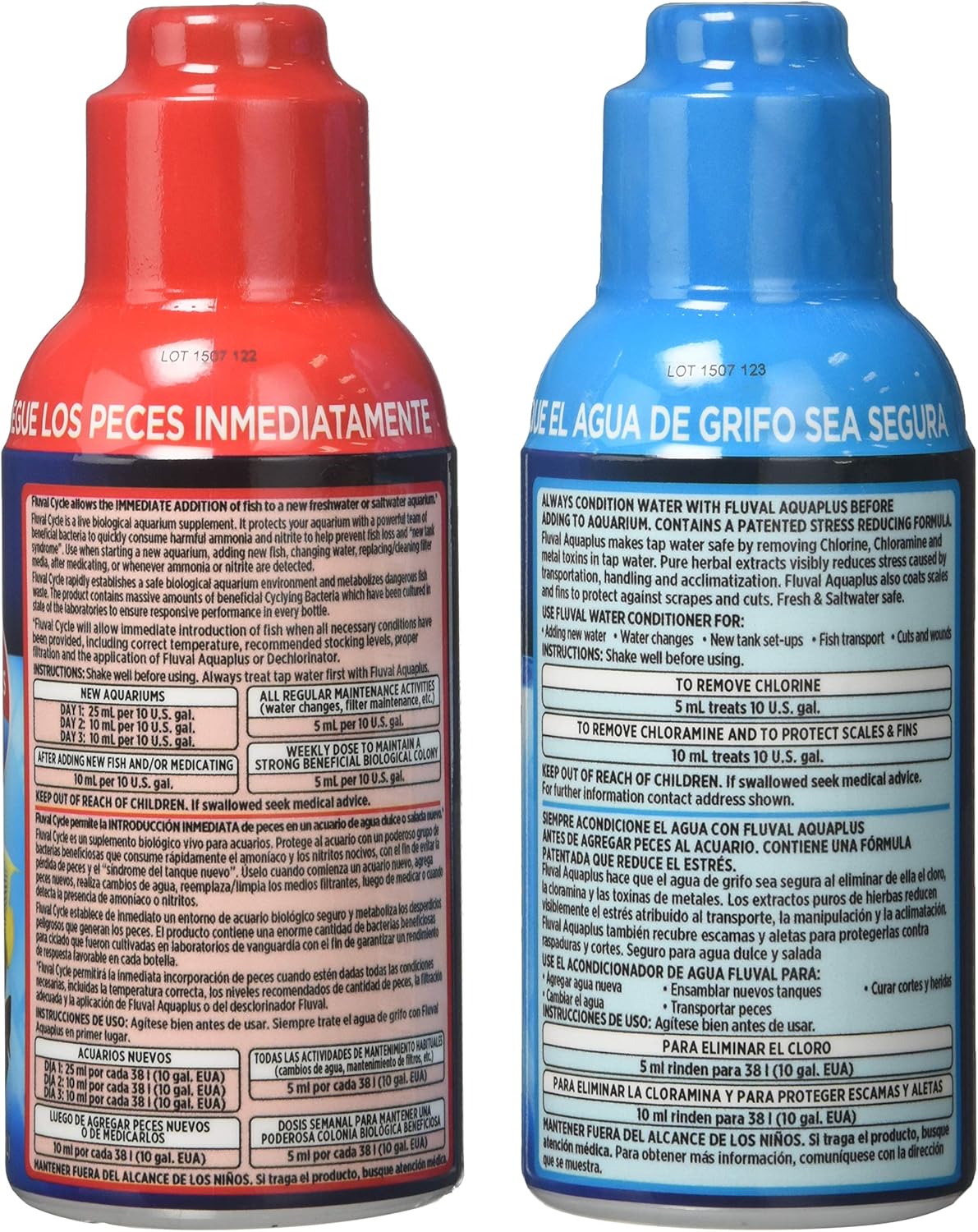 Fluval Cycle and Aquaplus Water Treatment Pack 250 ml