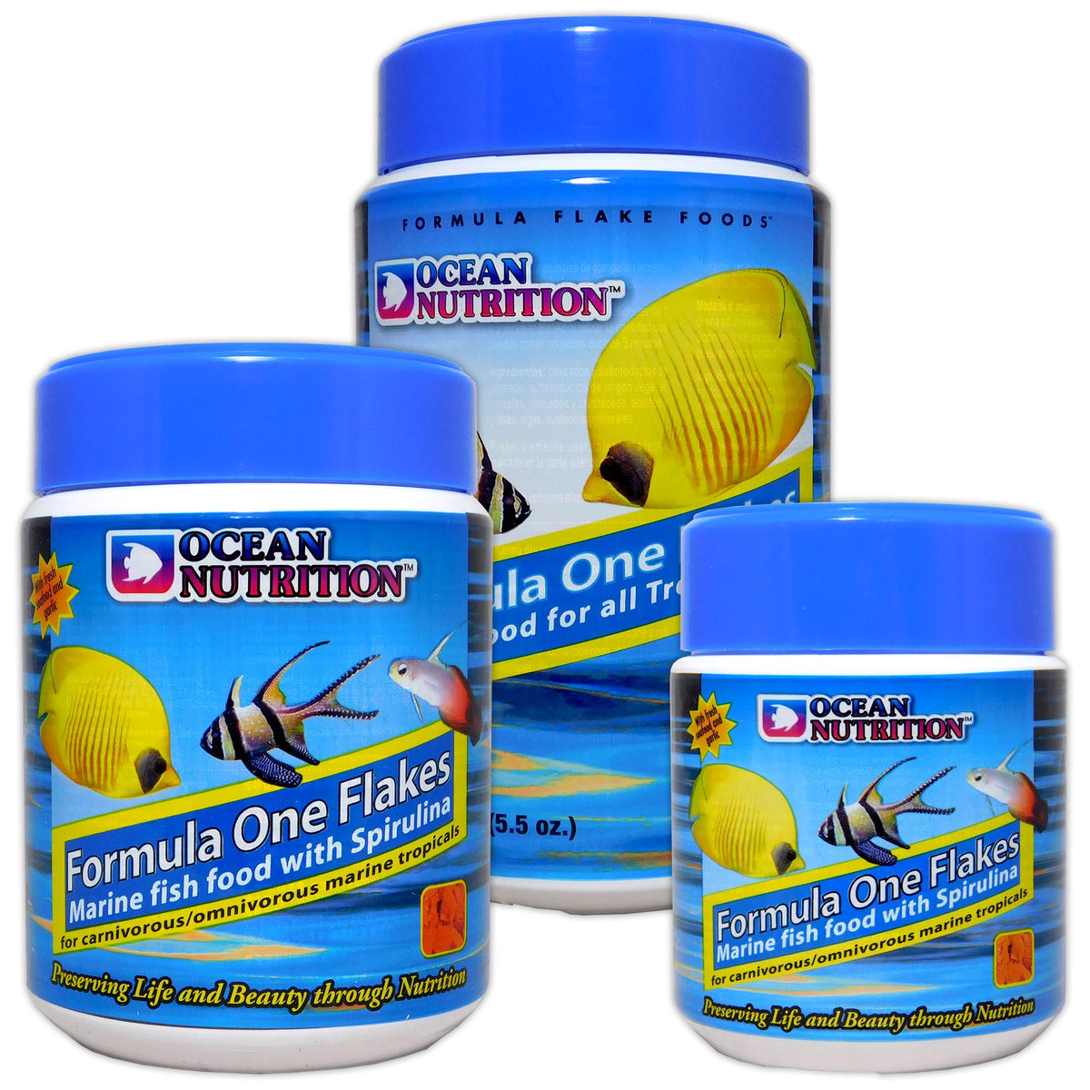 Ocean Nutrition Formula 1 Flakes - Marine & Freshwater Food