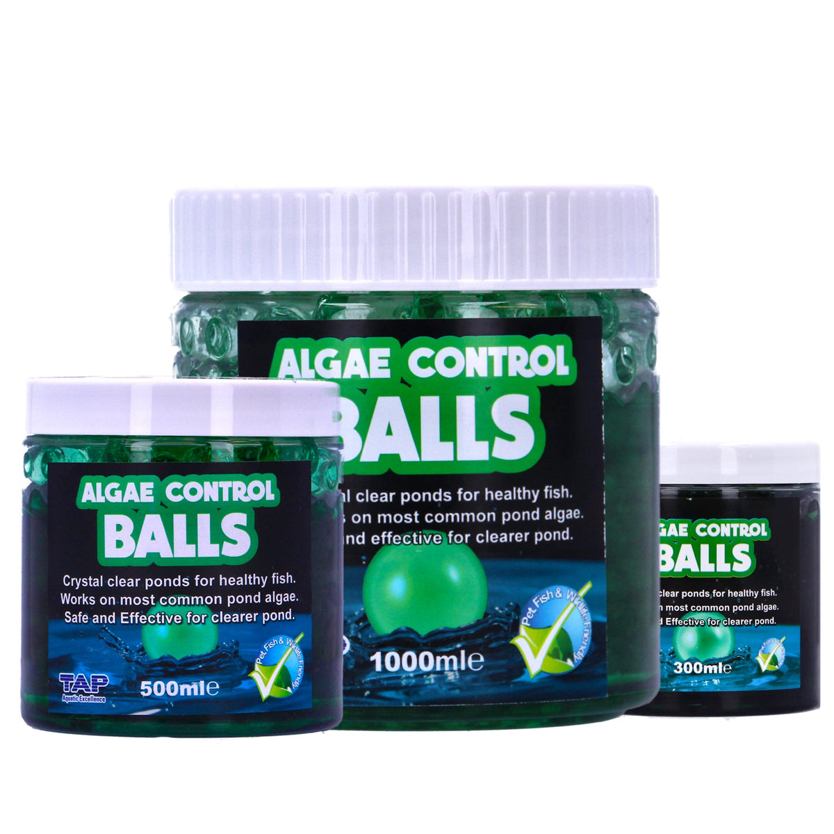 TAP Pond Algae Control Balls - Safe, Monthly Solution