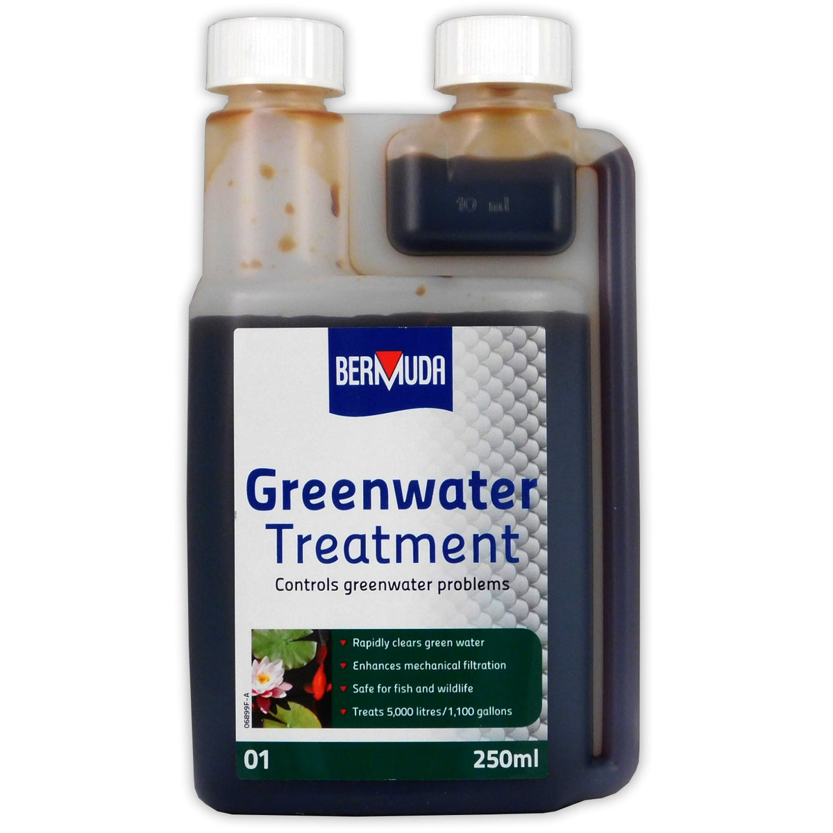 Bermuda Greenwater Pond Algae Treatment