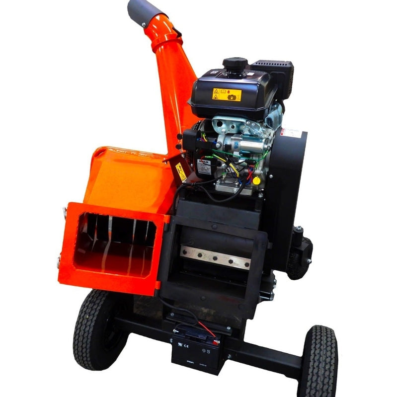 DK2 | OPC566E 6-Inch 14 HP 429 CC Kinetic Cyclonic Drum Chipper Shredder (Electric Start)