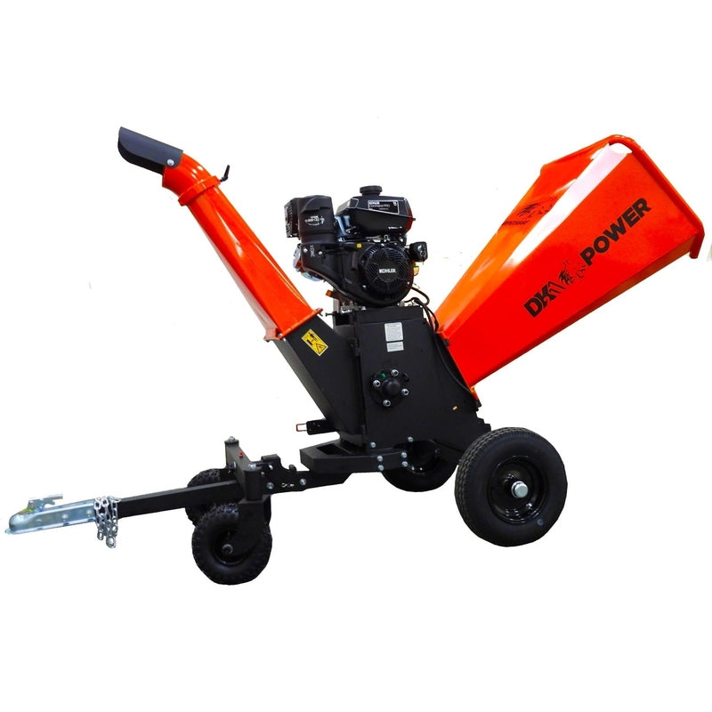 DK2 | OPC566E 6-Inch 14 HP 429 CC Kinetic Cyclonic Drum Chipper Shredder (Electric Start)