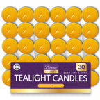 Scented Tea Light Candles | 4 Hour Burn Fragrance | 15-30 Pack