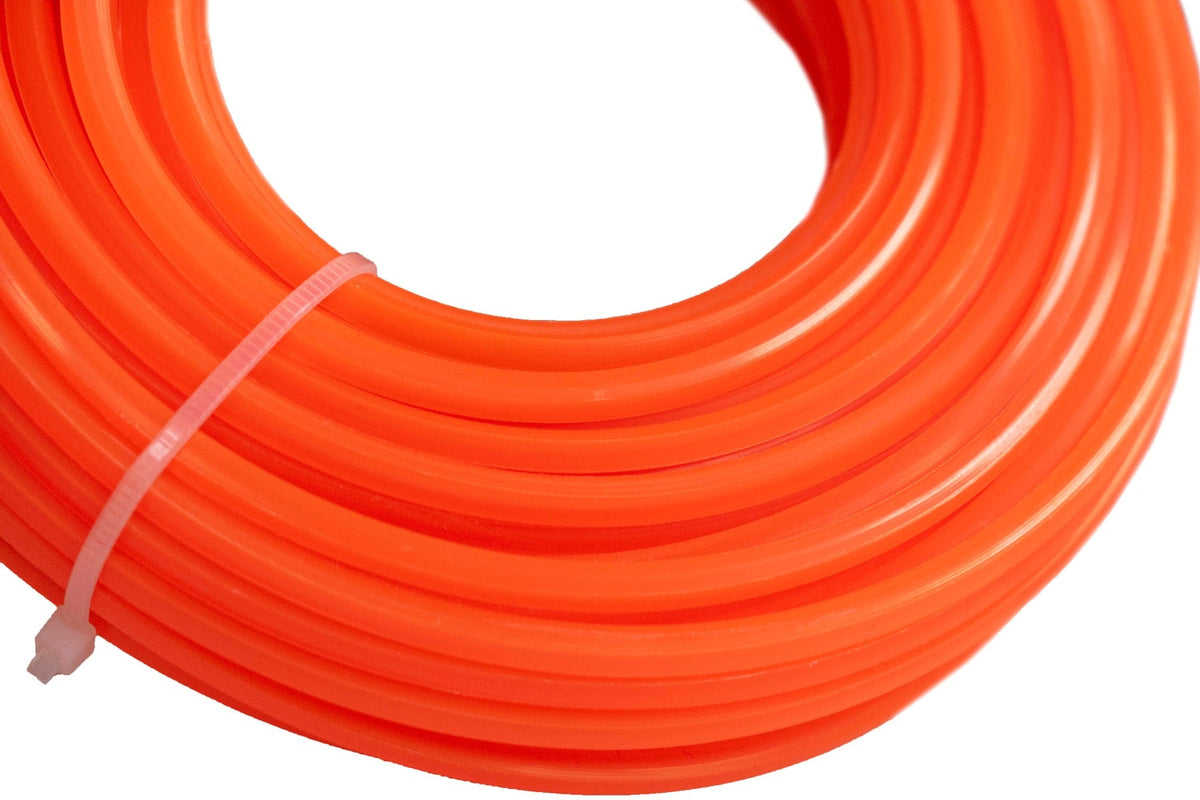 Strimmer Line Orange Square 2mm x 15m
