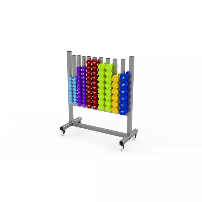Origin Vinyl Studio Dumbbell and Rack Set (42 Pairs)
