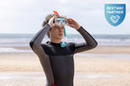 Adult Single Lens Snorkel Set - Aqua