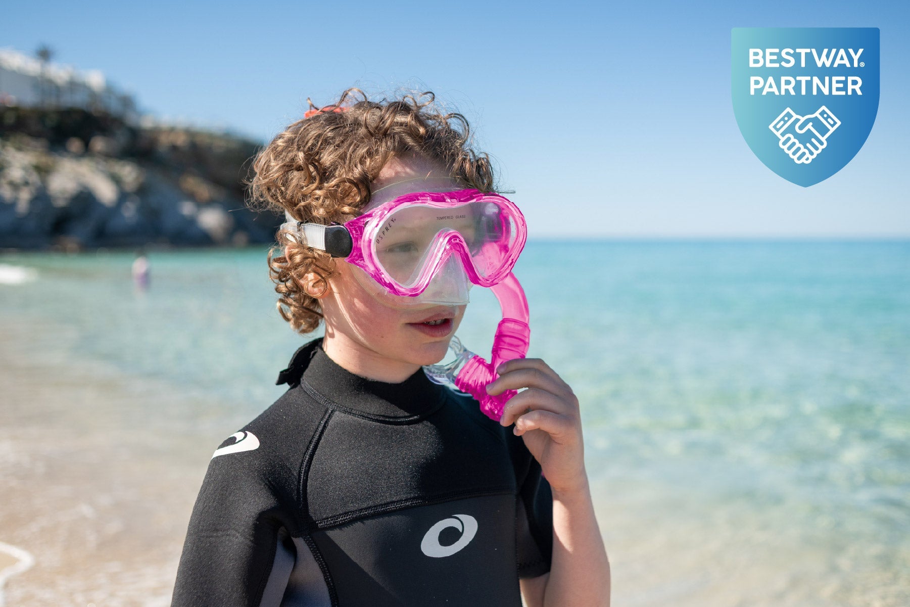 Junior Snorkel Set - Pink