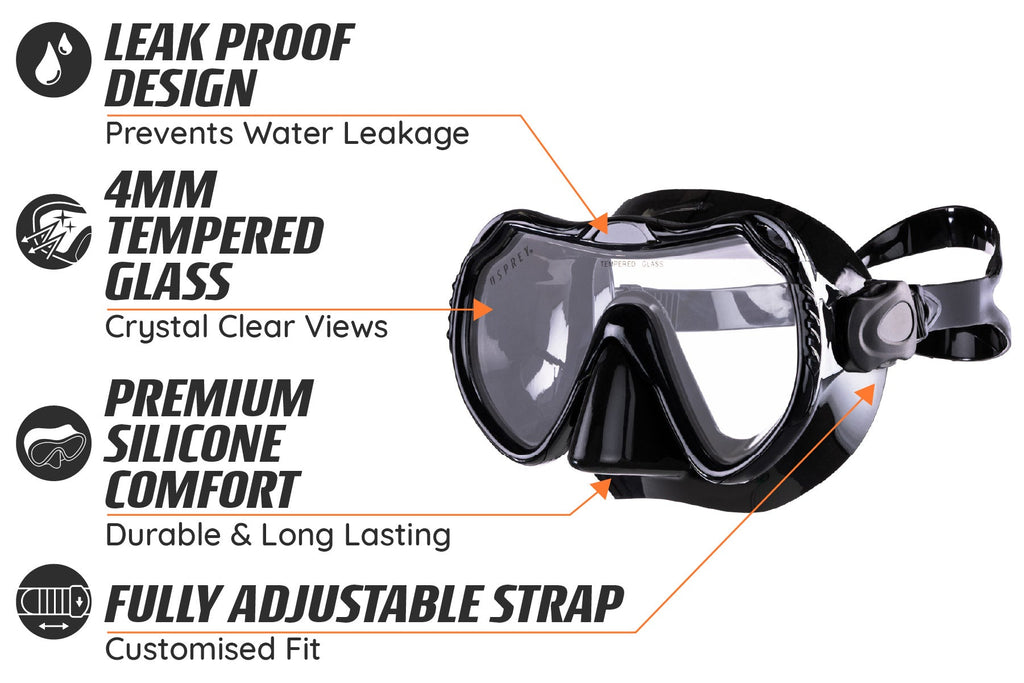 Adult Snorkel Set with Fins