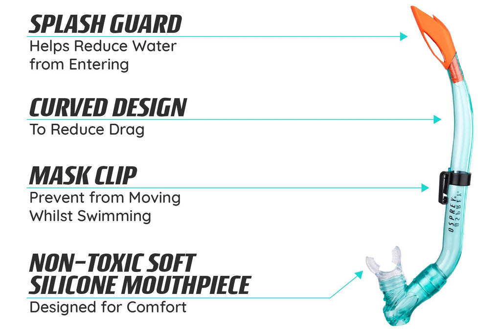 Junior Snorkel Set - Aqua