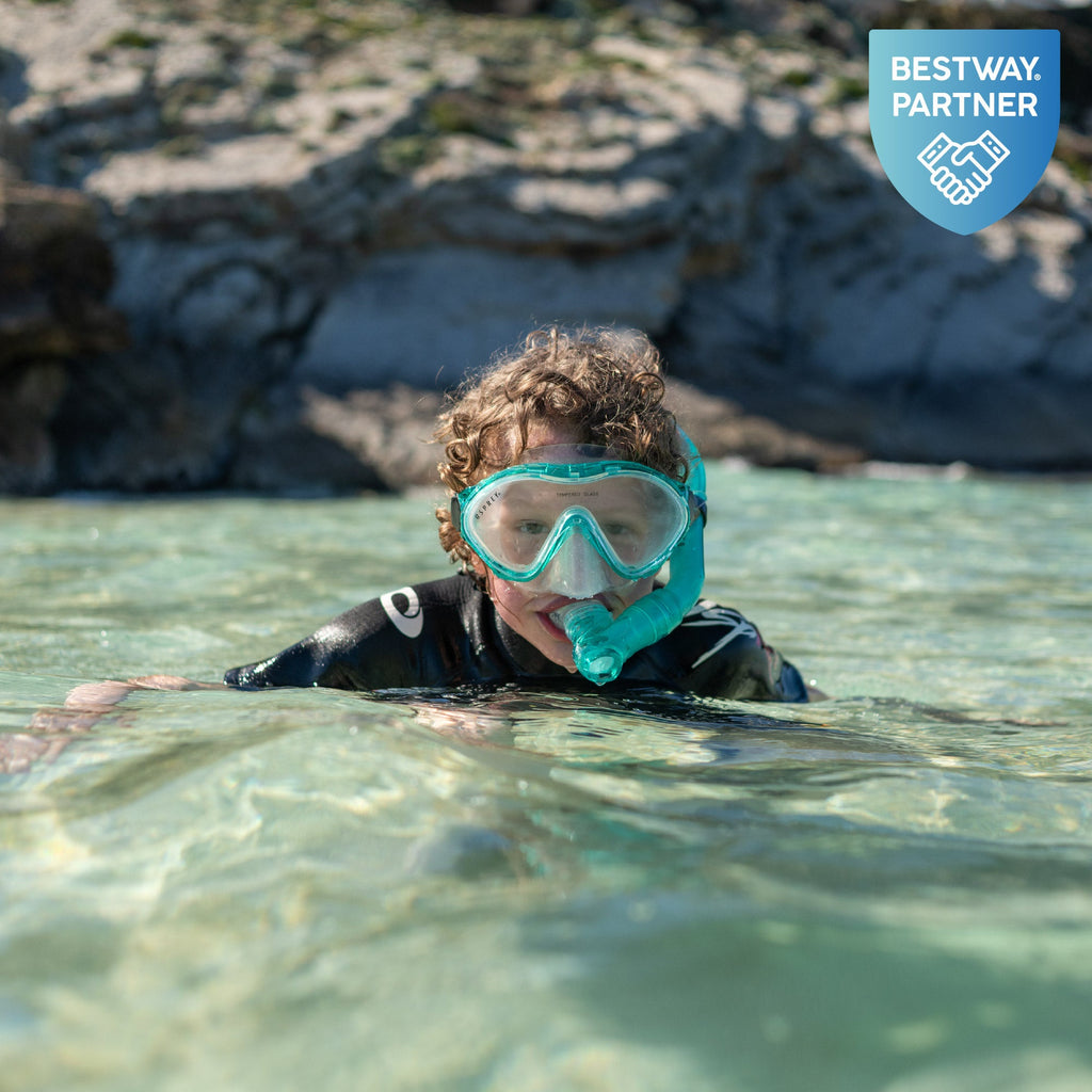 Junior Snorkel Set - Aqua