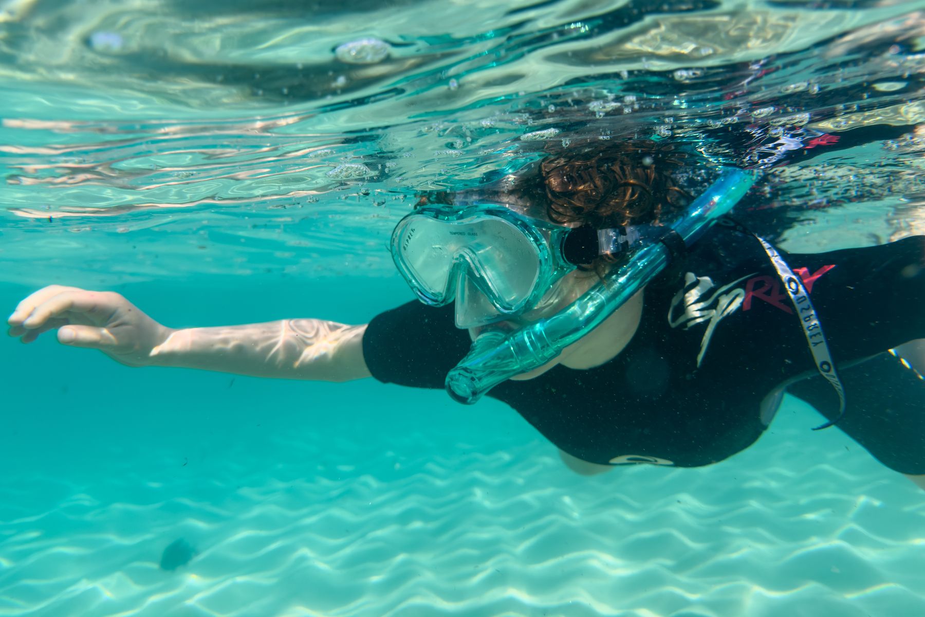 Junior Snorkel Set - Aqua