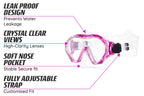 Junior Snorkel Set - Pink