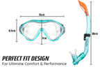 Junior Snorkel Set - Aqua