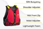 Adult Buoyancy Aid - Red