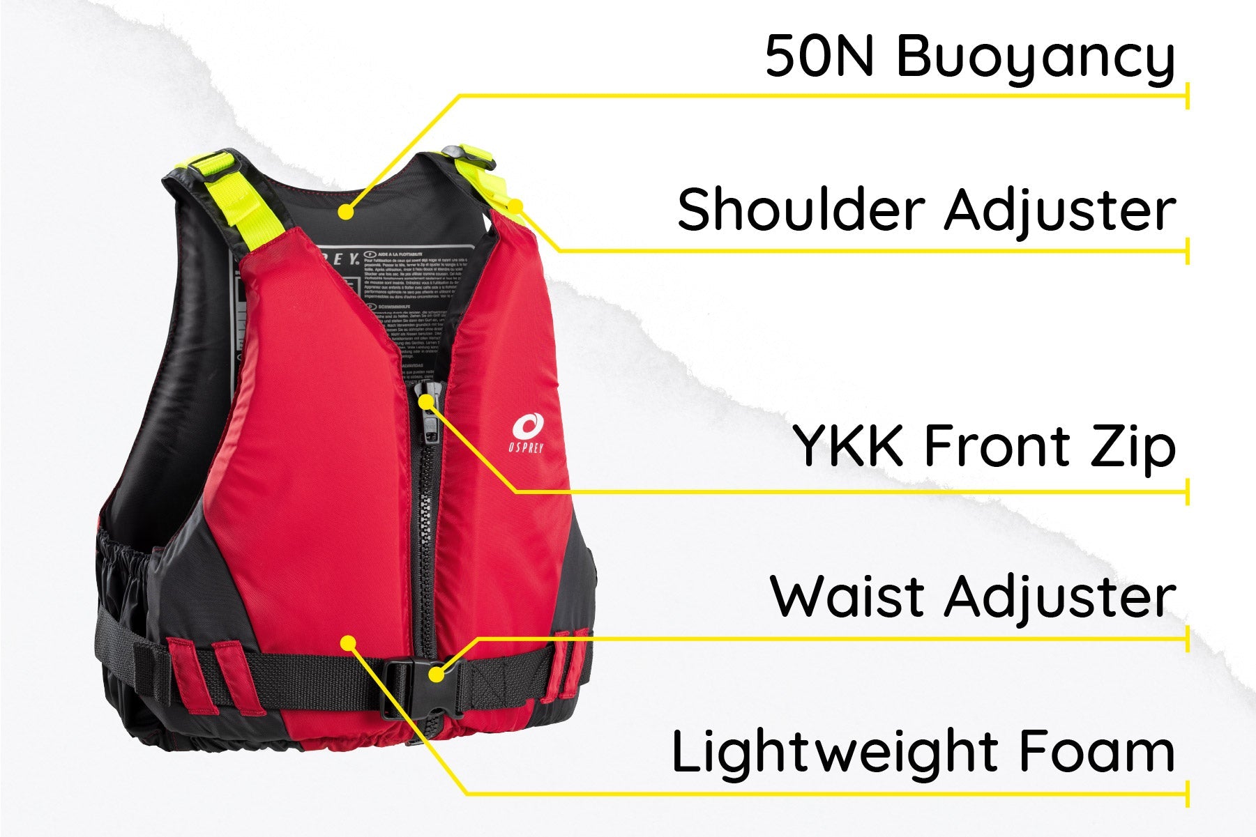 Adult Buoyancy Aid - Red