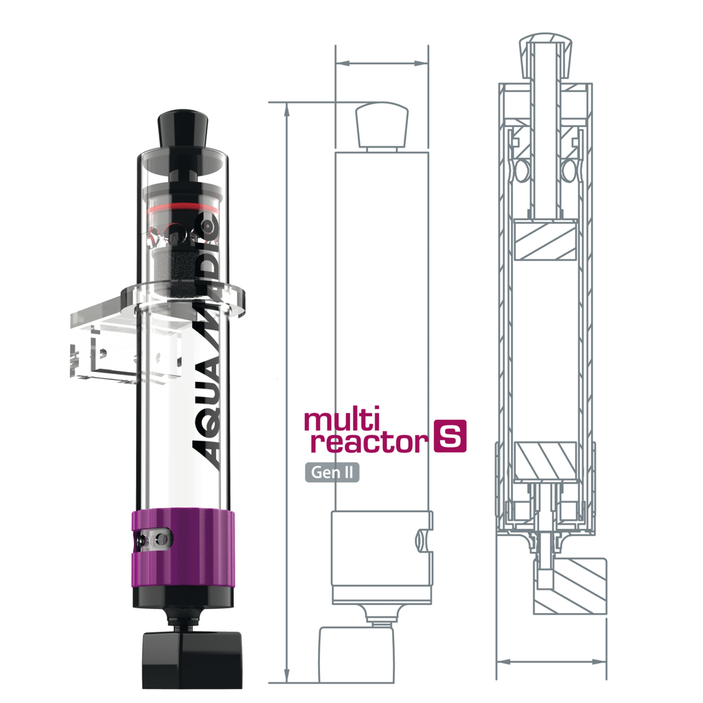 Aqua Medic Multi Reactor Gen II Marine Freshwater Sump Media Reactor All-In-One