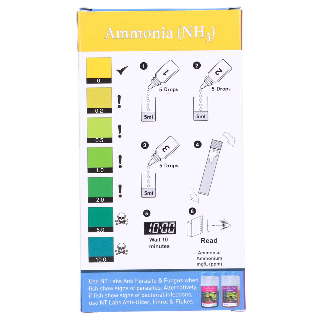 NT Labs Pond Test Kit: pH, Ammonia, Nitrite