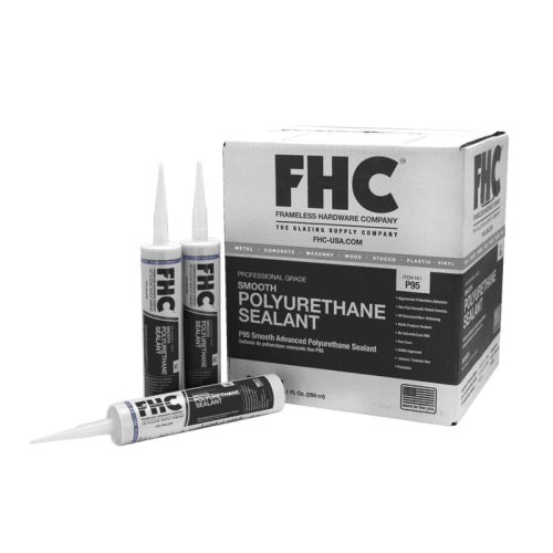 FHC P9500 Series Polyurethane Construction Sealant - Smooth - Black Cartridge - P95BL