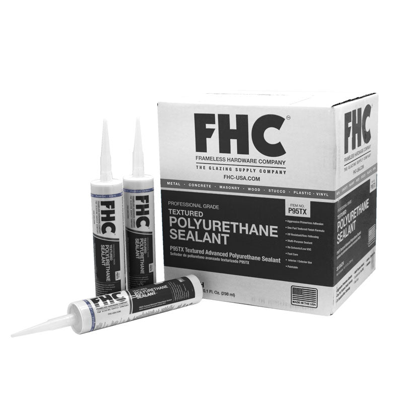 FHC P9500 Series Polyurethane Construction Sealant - Textured - White Cartridge - P95TXW