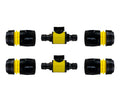 Cost Wise Snap On Male-Male In Line Valve Kit Yellow/Black