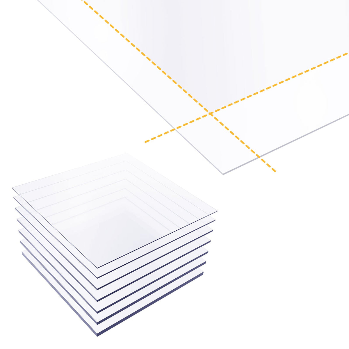 6mm Clear Acrylic Sheet Cut-to-Size