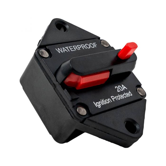 20A Panel Mounted Waterproof DC Circuit Breaker